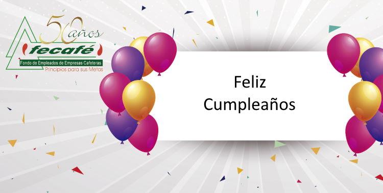 Cumpleaños Mayo y Junio de 2021
